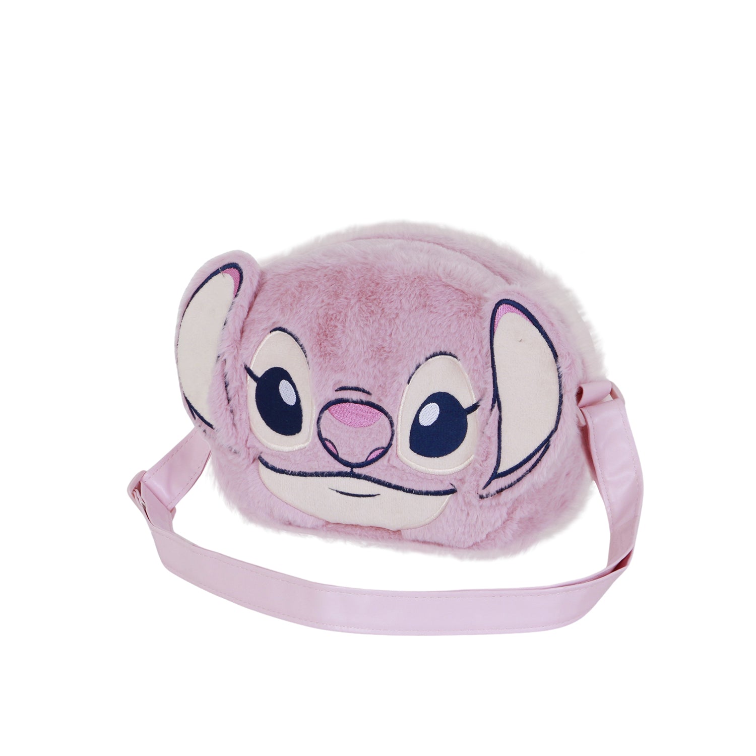 Sac à Bandoulière Plush Disney Lilo & Stitch « Angel Heart-Mini » – Rose