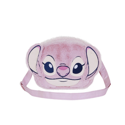 Sac à Bandoulière Plush Disney Lilo & Stitch « Angel Heart-Mini » – Rose
