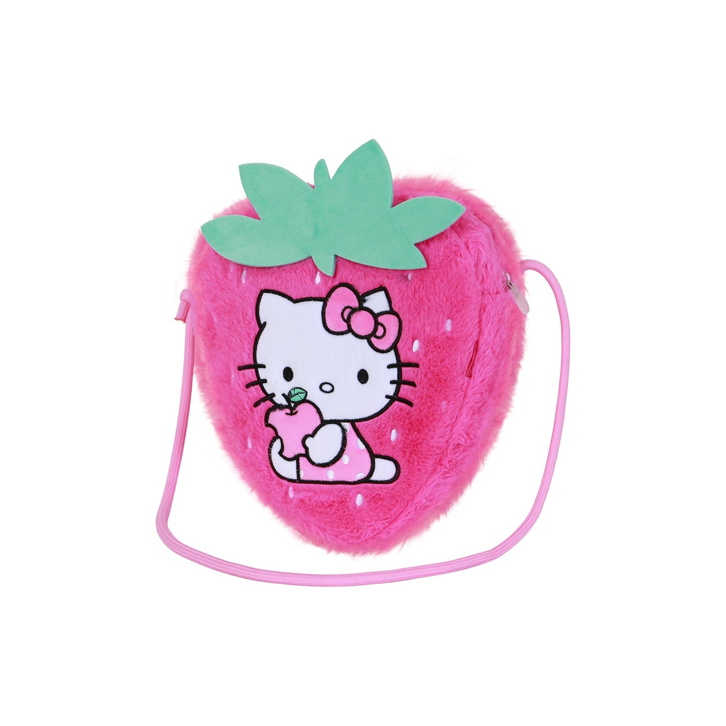 Sac à Bandoulière Soft Hello Kitty « Strawberry » – Rose