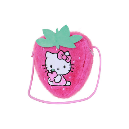 Sac à Bandoulière Soft Hello Kitty « Strawberry » – Rose