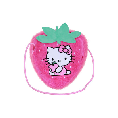 Sac à Bandoulière Soft Hello Kitty « Strawberry » – Rose