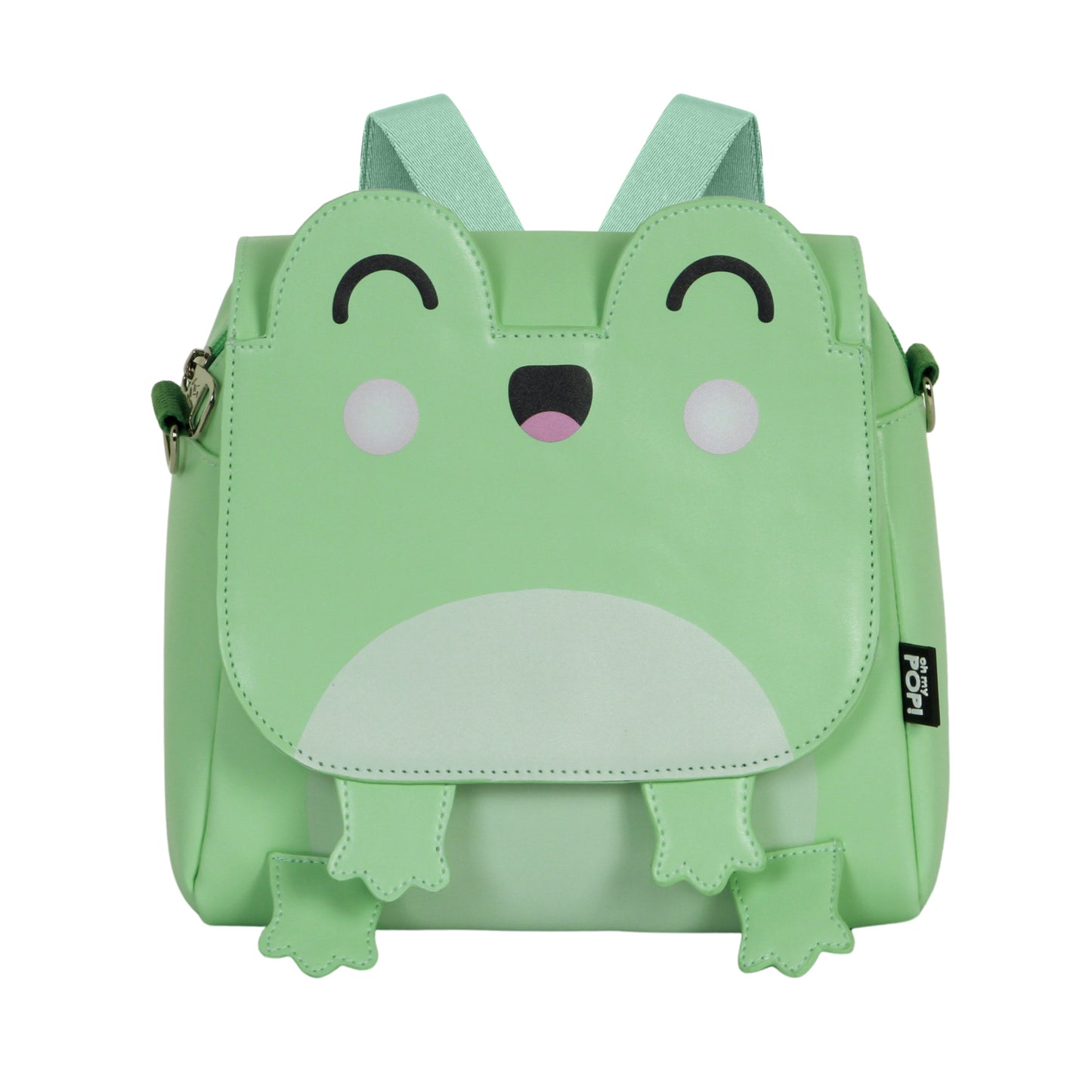 Sac-Sac à Dos Kawaii Oh My Pop! « Froggy » – Turquoise