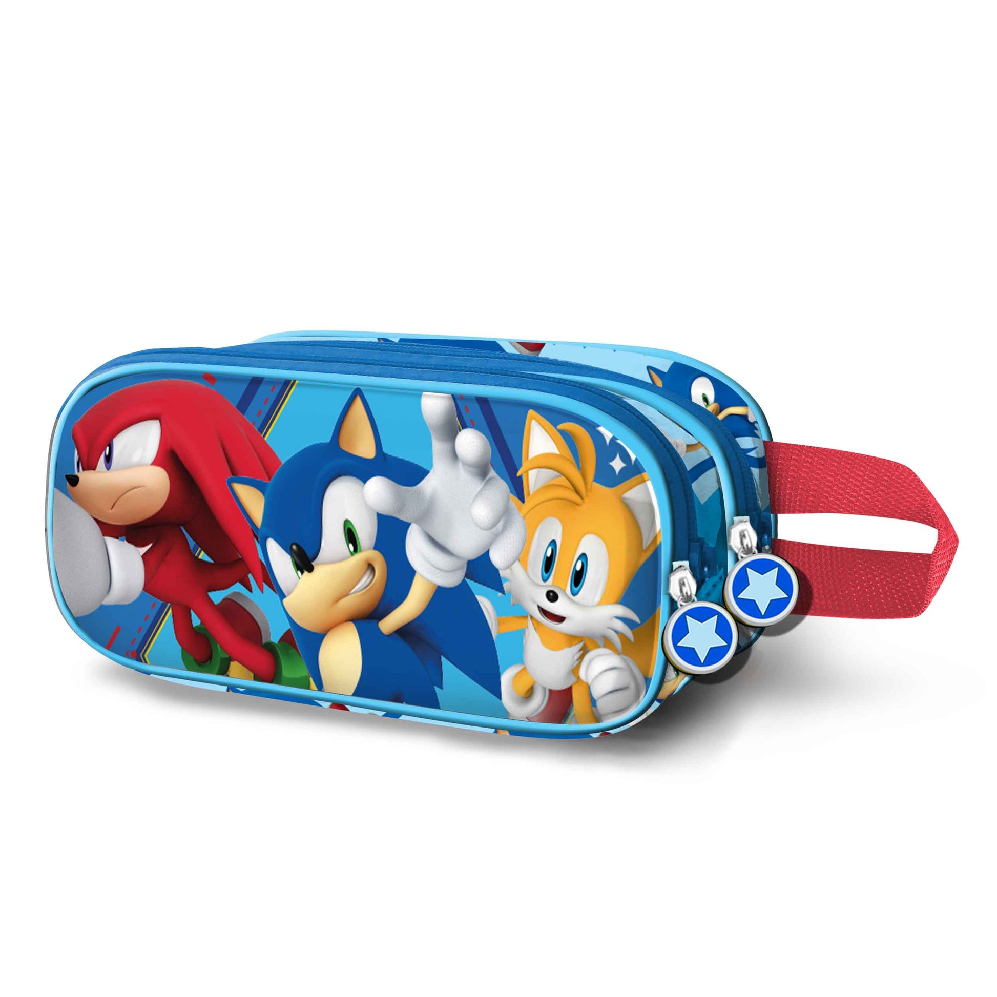 Trousse 3D Double Sonic the Hedgehog « Heroes »