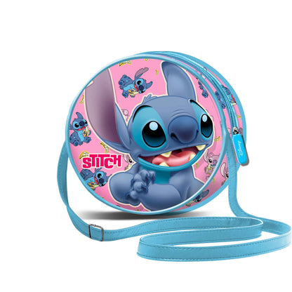 Sac à Bandoulière Rond Disney Lilo & Stitch « Surprise » – Bleu