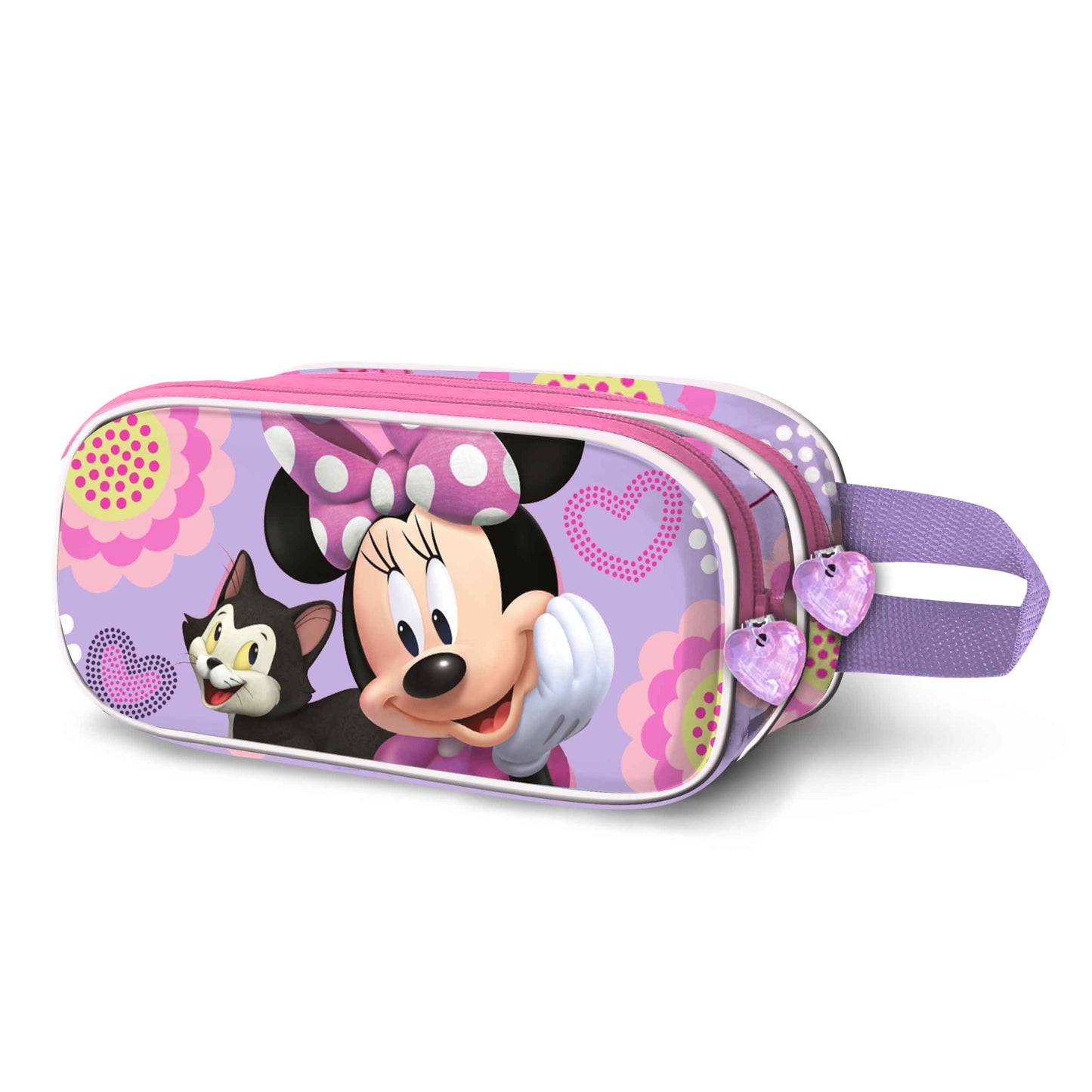 Trousse 3D Double Disney Minnie Mouse « Cat » – Lilas