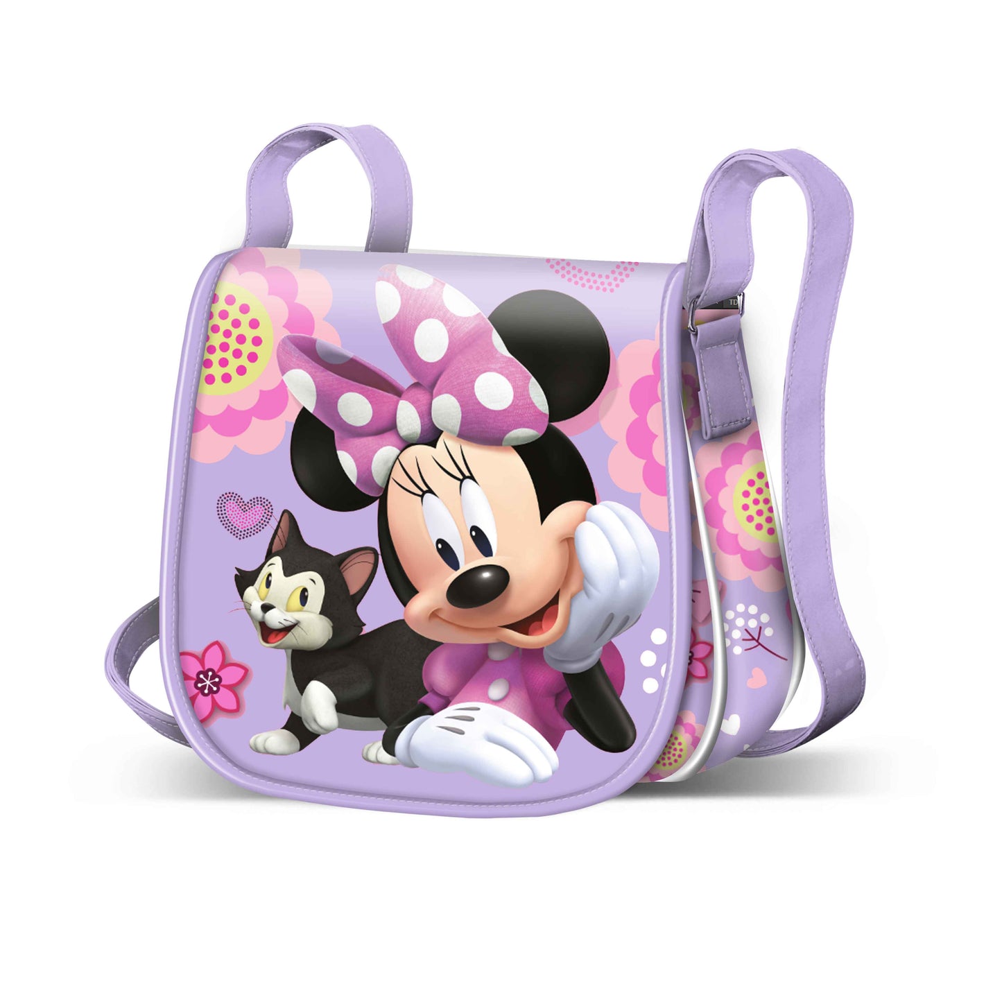 Sac à Bandoulière Muffin Mini Disney Minnie Mouse « Cat » – Lilas