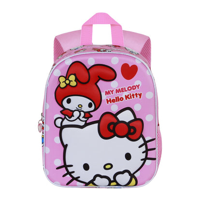 Sac à Dos 3D Elite Hello Kitty « Lovely » – Rose