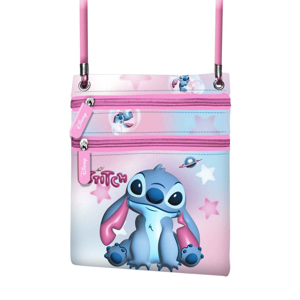 Sac à Bandoulière Action Vertical Disney Lilo & Stitch « Cosmic »
