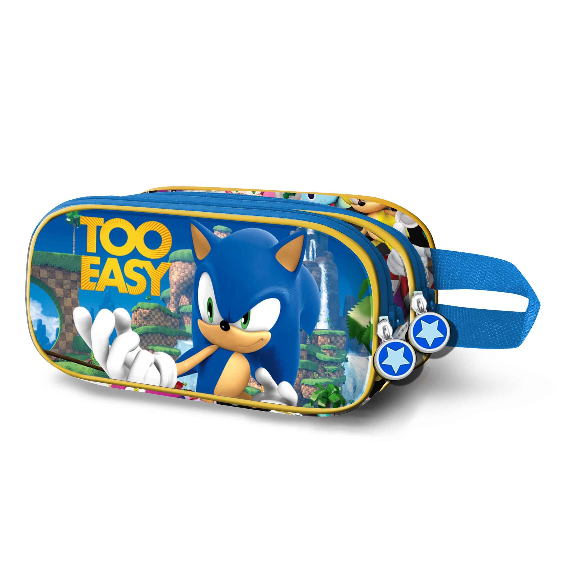 Trousse 3D Double Sonic the Hedgehog « Easy »