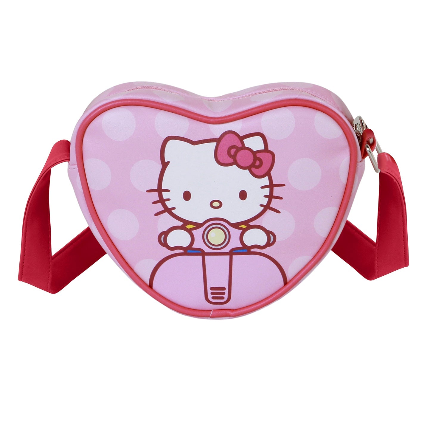 Sac à Bandoulière Coeur Casual Hello Kitty « Moto »