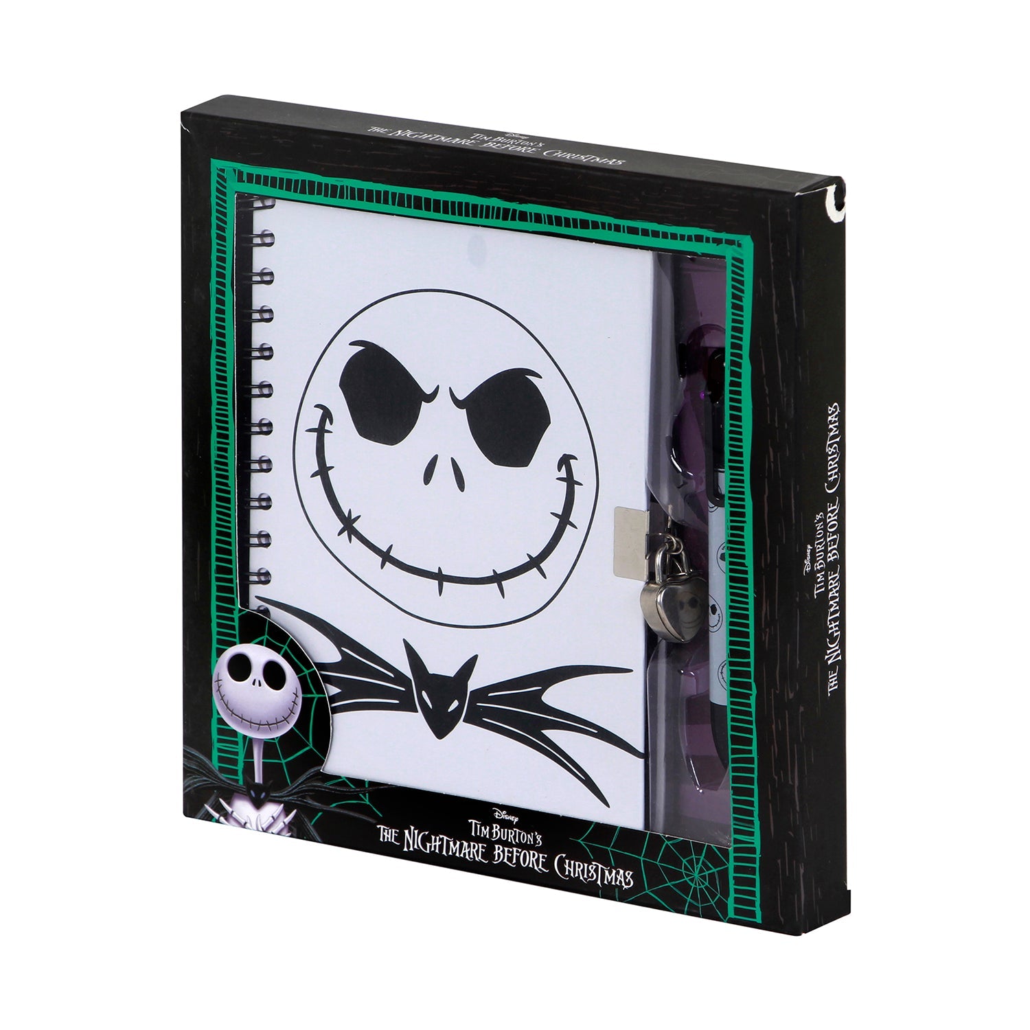Coffret Journal + Stylo 6 Couleurs Disney « Jack » – Lilas