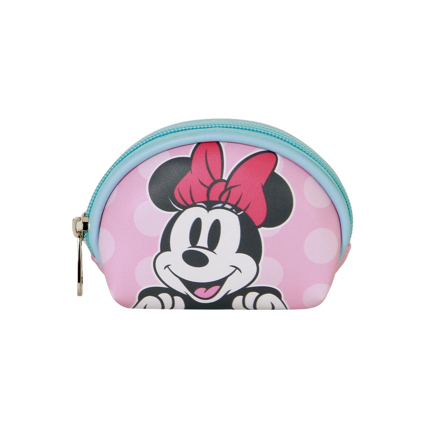Porte-Monnaie Ovale Casual Disney Minnie Mouse « Ribbon » – Rose