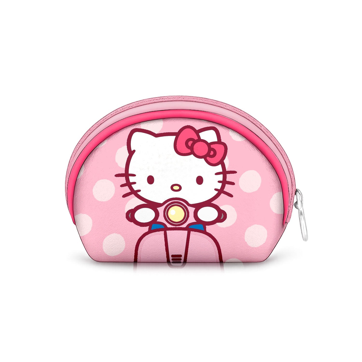 Porte-Monnaie Ovale Casual Hello Kitty « Moto »