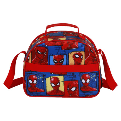 Sac Repas 3D Marvel Spider-Man « Best Team » – Bleu