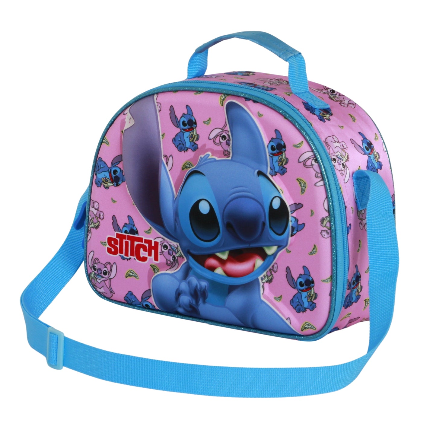 Sac Repas 3D Disney Lilo & Stitch « Surprise » – Bleu