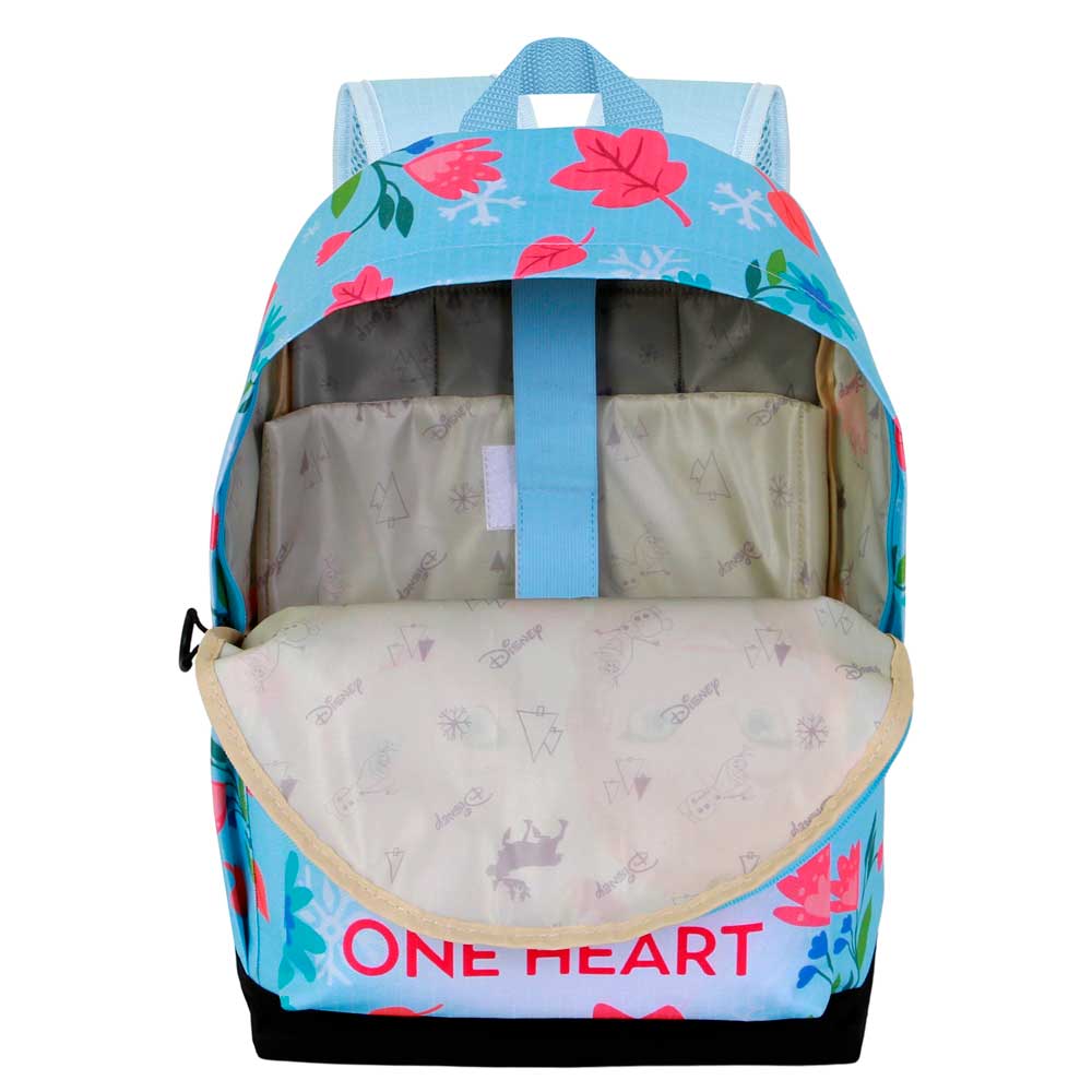 Sac à Dos HS FAN 3.0 Disney La Reine des Neiges 2 « Heart » – Bleu