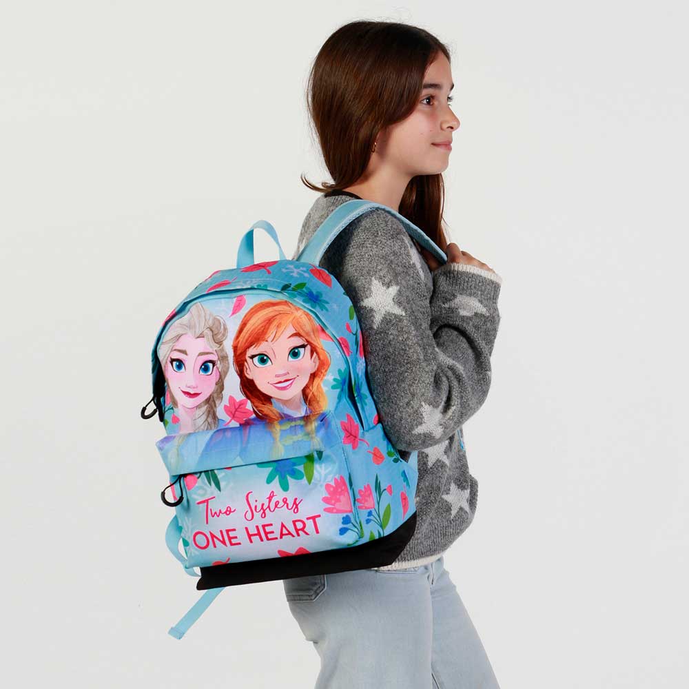 Sac à Dos HS FAN 3.0 Disney La Reine des Neiges 2 « Heart » – Bleu