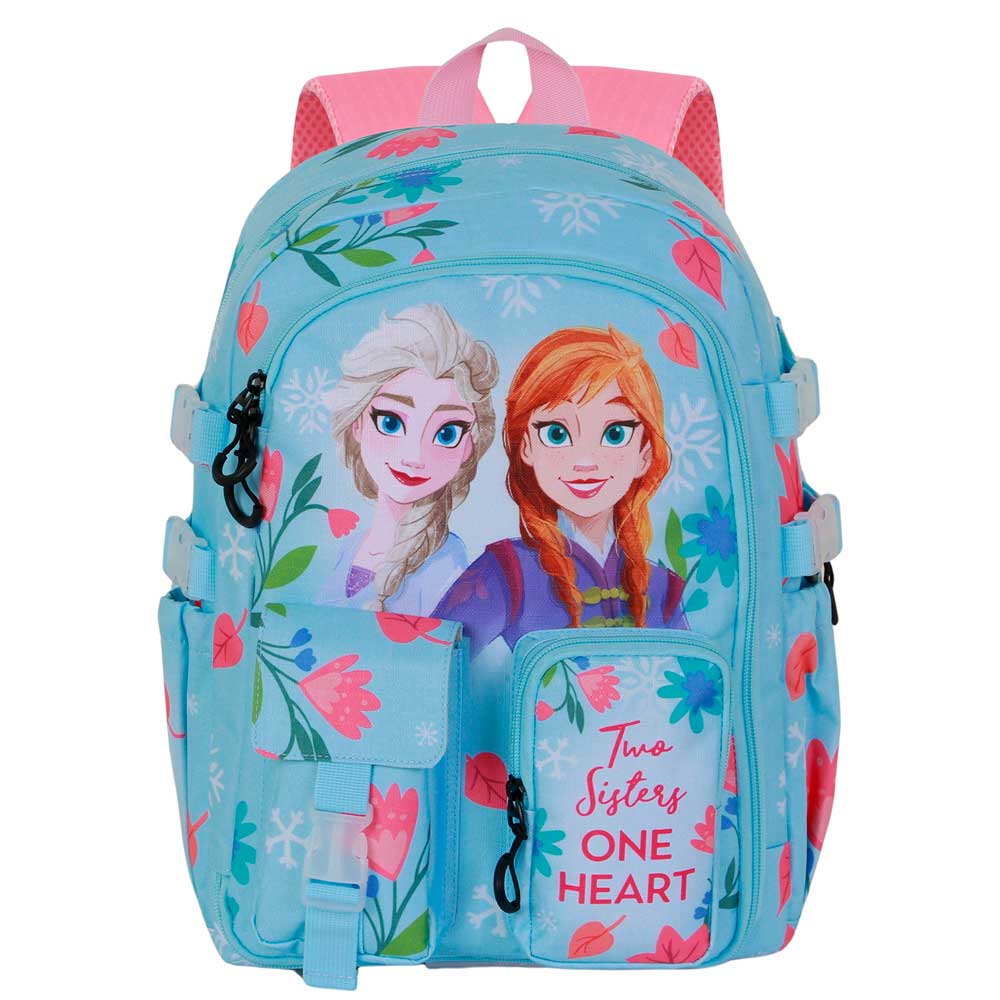 Sac à Dos Haru Disney La Reine des Neiges 2 « Heart » – Bleu