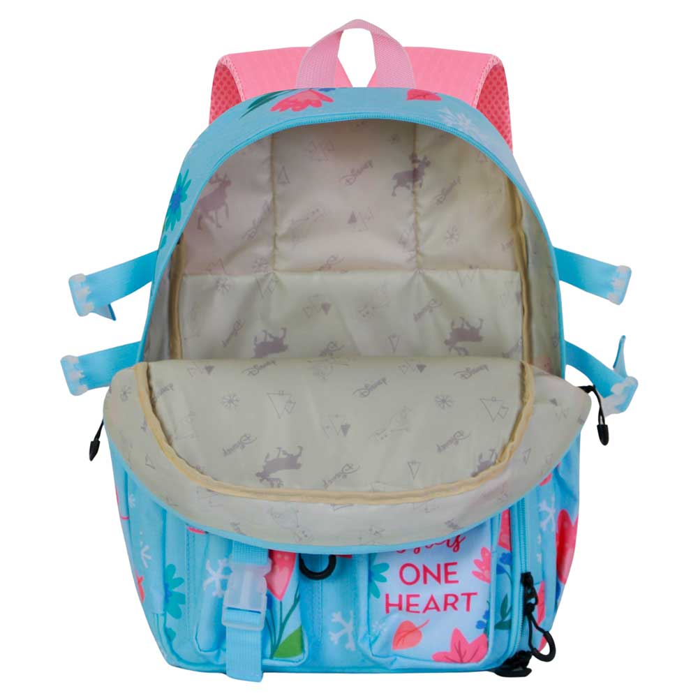 Sac à Dos Haru Disney La Reine des Neiges 2 « Heart » – Bleu