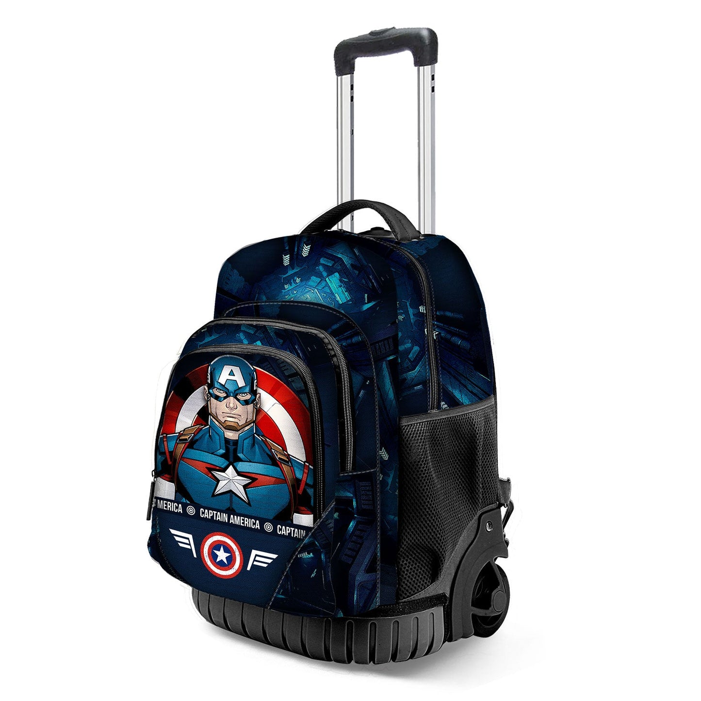 Sac à Dos à Roulettes GTS FAN 3.0 Marvel Captain America « Wings »