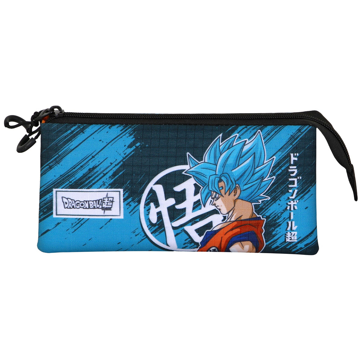 Trousse Triple Dragon Ball « Saiyajin Blue »