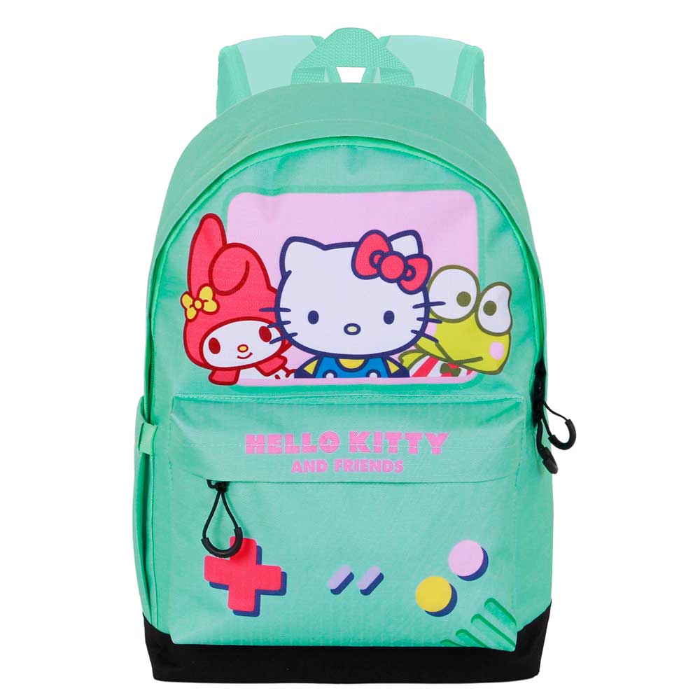 Sac à Dos HS FAN 3.0 Hello Kitty « Videogame » – Turquoise