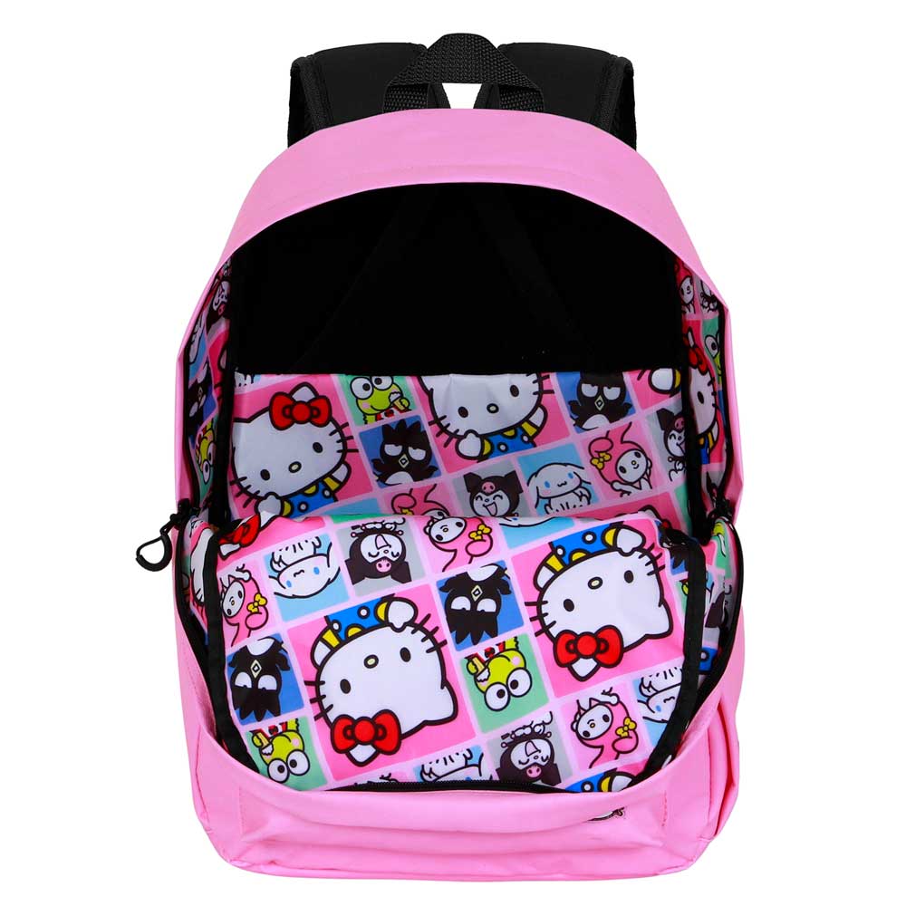 Sac à Dos Block Hello Kitty « HK » – Rose