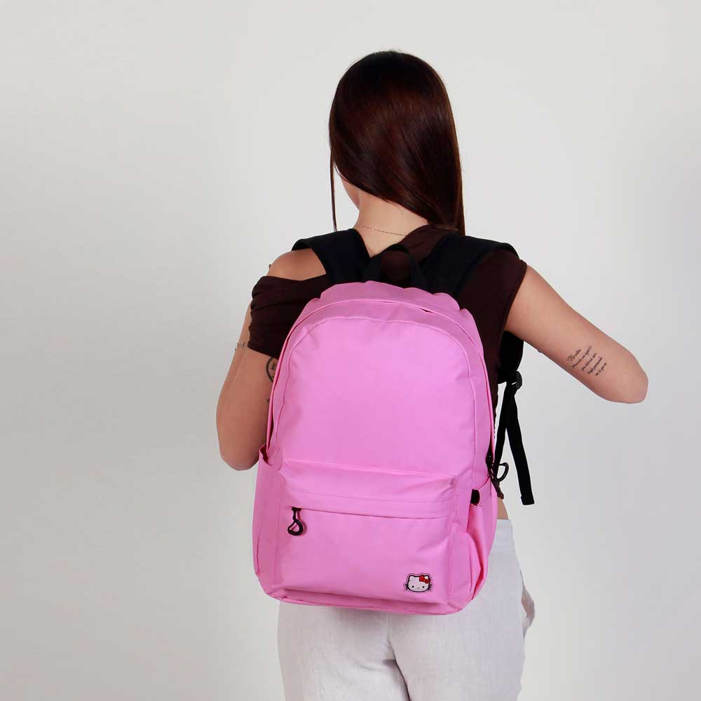 Sac à Dos Block Hello Kitty « HK » – Rose