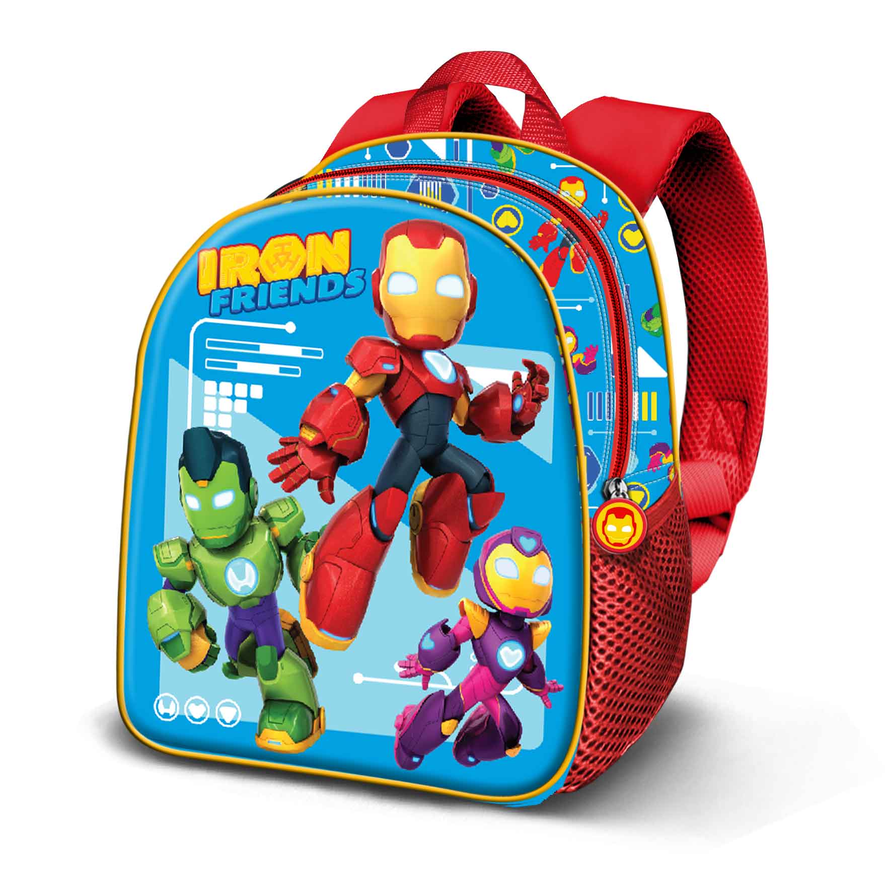 Sac à Dos 3D Elite Marvel « Iron Man Tech »