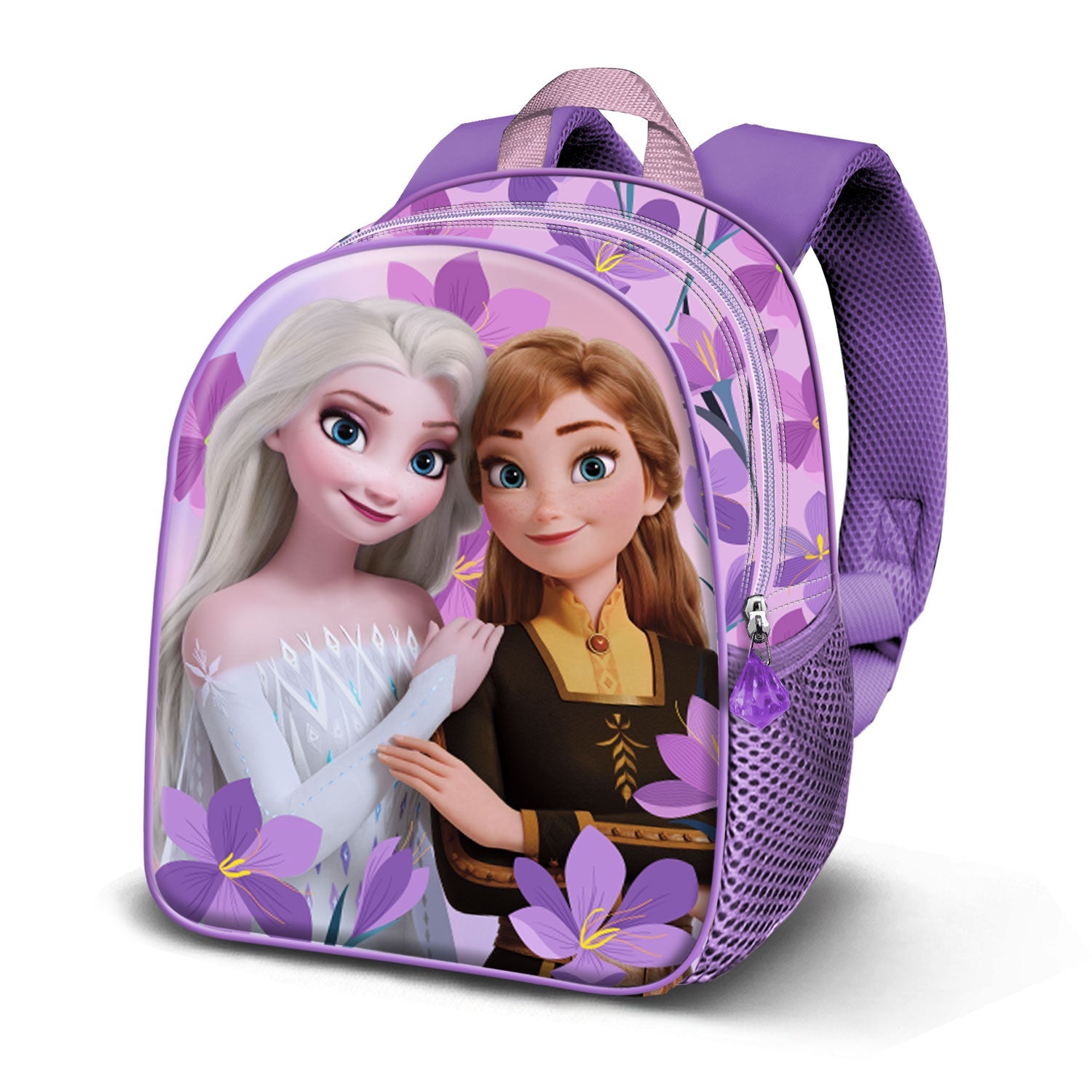 Sac à Dos 3D Elite Disney La Reine des Neiges 2 « Violet »