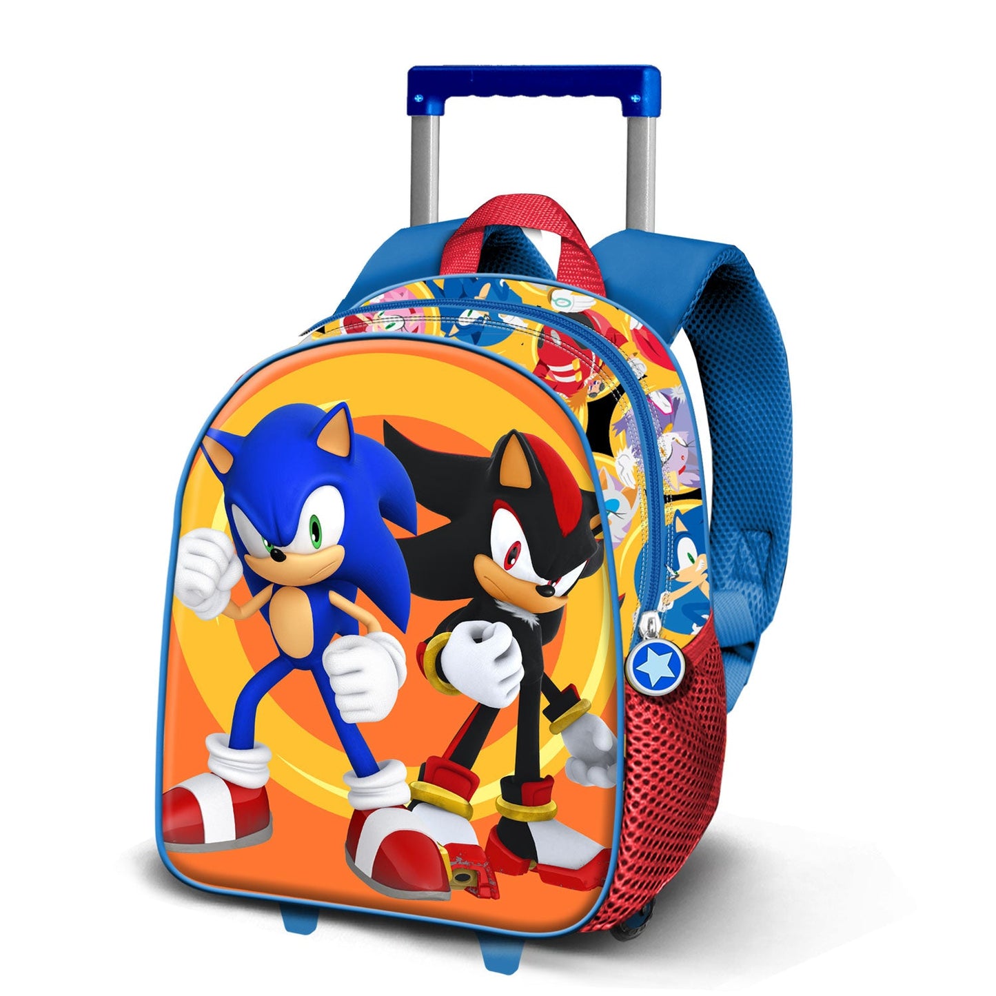 Sac à Dos 3D à Roulettes Petit Sonic the Hedgehog « Shadow »