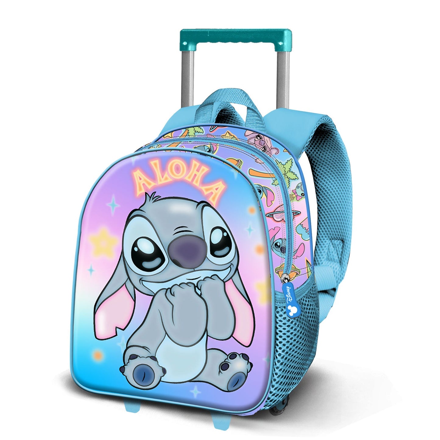 Sac à Dos 3D à Roulettes Petit Disney Lilo & Stitch « Mischievous »