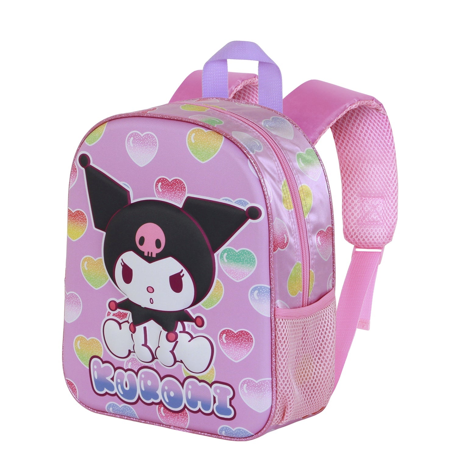 Sac à Dos 3D Elite Hello Kitty « Kuromi Hearts »