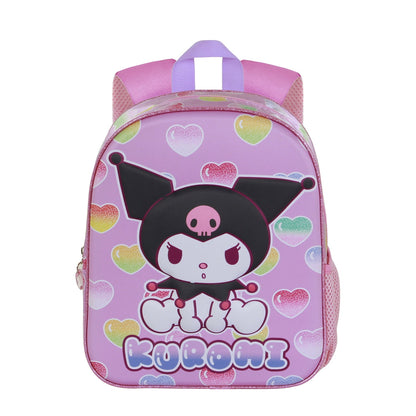 Sac à Dos 3D Elite Hello Kitty « Kuromi Hearts »