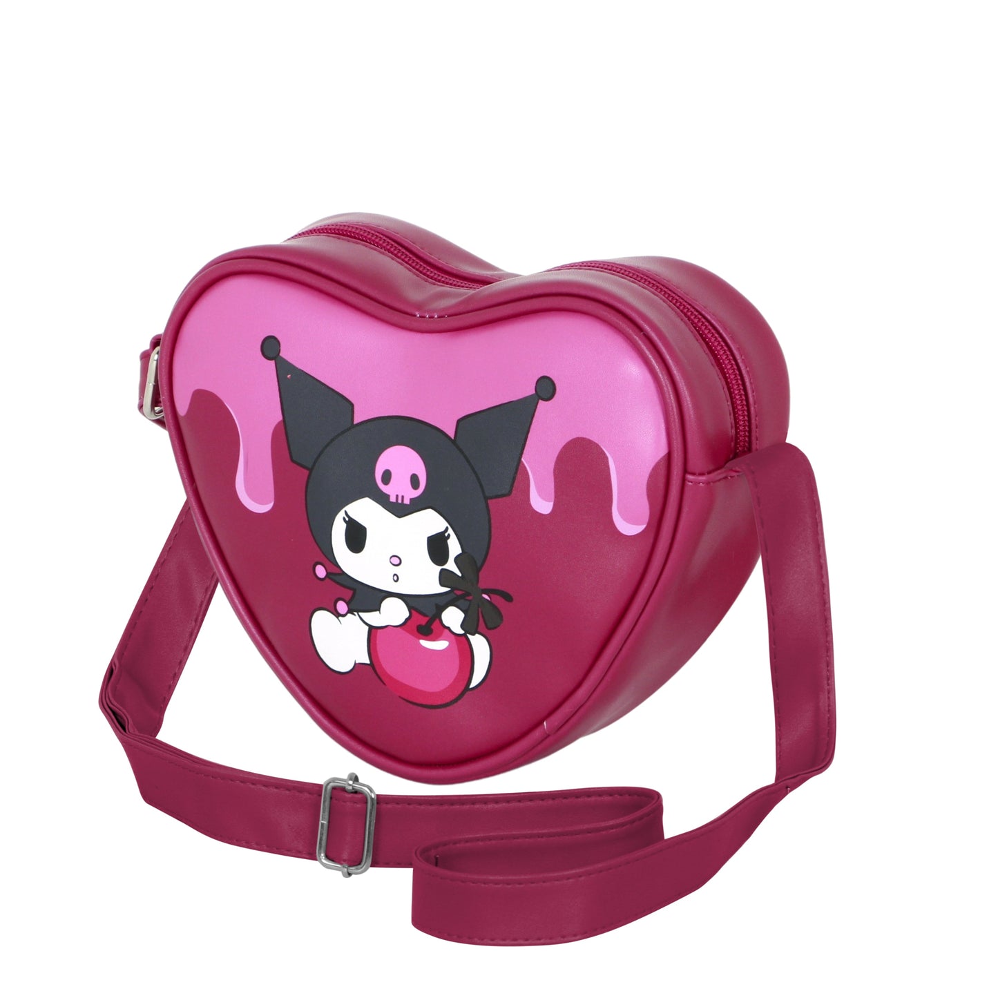 Sac à Bandoulière Coeur Casual Hello Kitty « Kuromi Cherry »