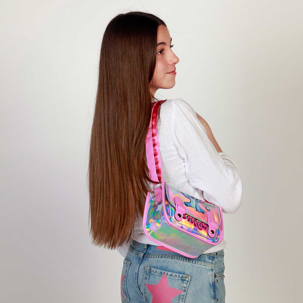 Sac à Bandoulière Satchel XS Disney Lilo & Stitch « Cosmic »