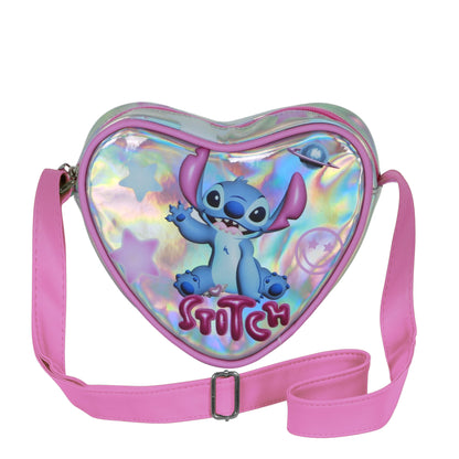 Sac à Bandoulière Coeur Casual Disney Lilo & Stitch « Cosmic »
