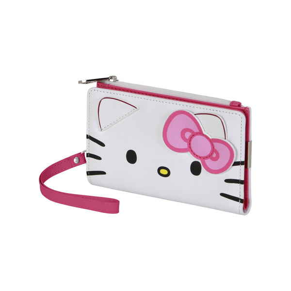 Portefeuille slim Hello Kitty « Face »