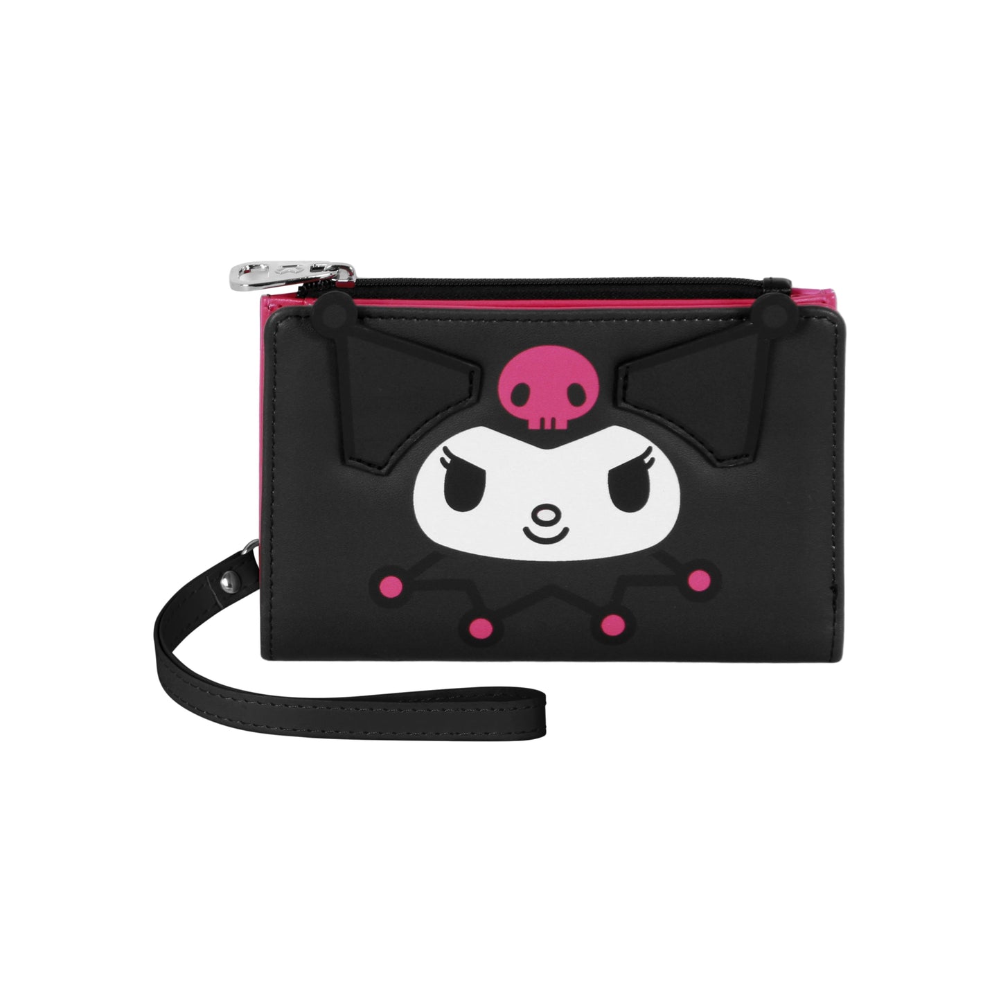 Portefeuille slim Hello Kitty « Kuromi Face »