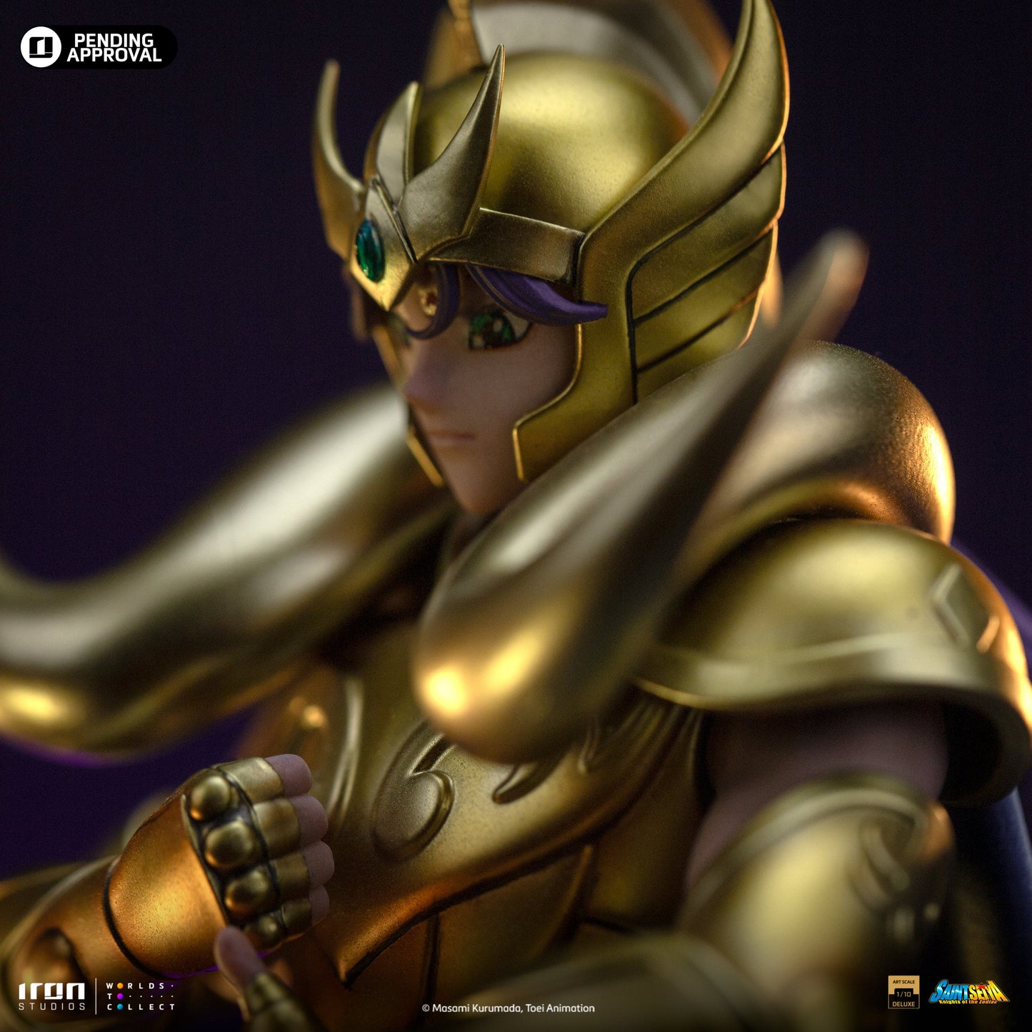 Aries Mu Statue - Saint Seiya - Deluxe Art Scale 1/10 - Iron Studios