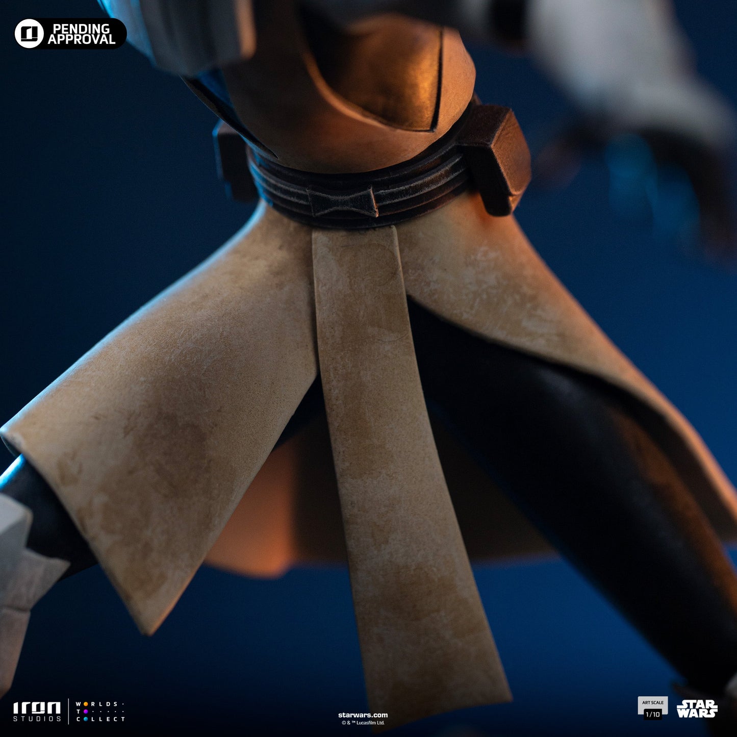 Obi-Wan Kenobi Statue – Star Wars: Clone Wars - Art Scale 1/10 - Iron Studios