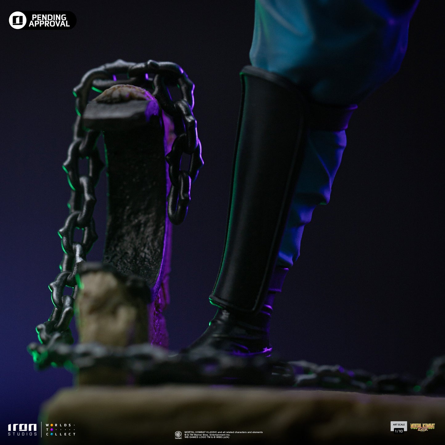 Kung Lao Statue - Mortal Kombat - Art Scale 1/10 - Iron Studios