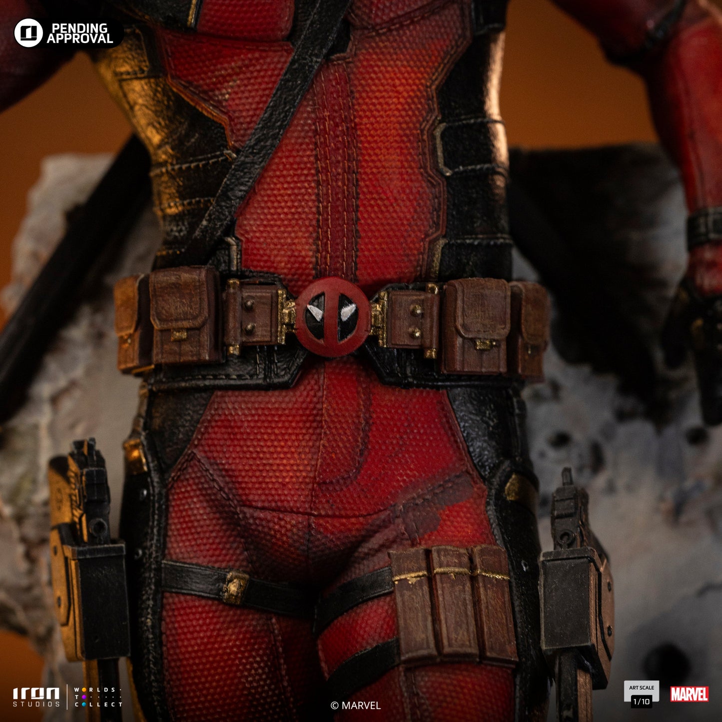 Deadpool Statue - Deadpool & Wolverine - Art Scale 1/10 - Iron Studios