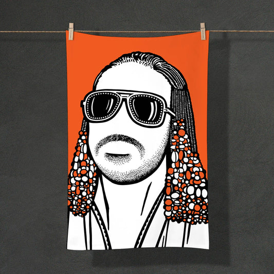"Stevie Wonder" tea towel
