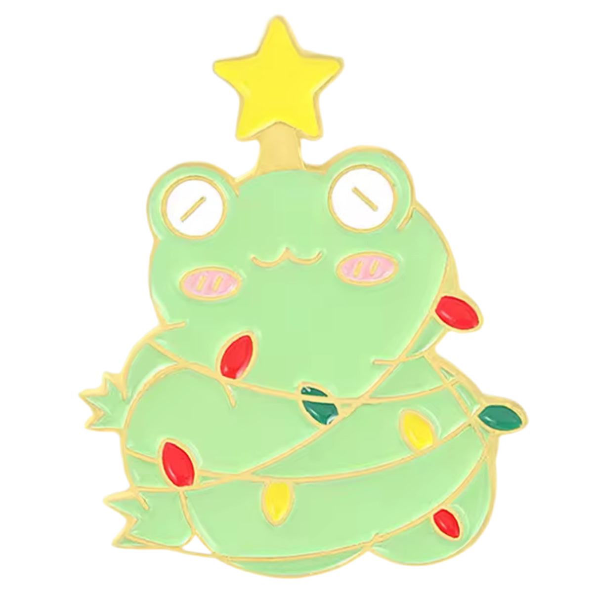 pins grenouille sapin de noel