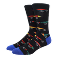Black Fishing Lure Socks