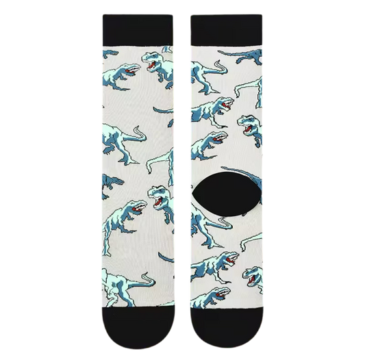 T-Rex socks
