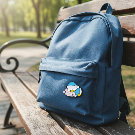 Sleeping White Duck Pin