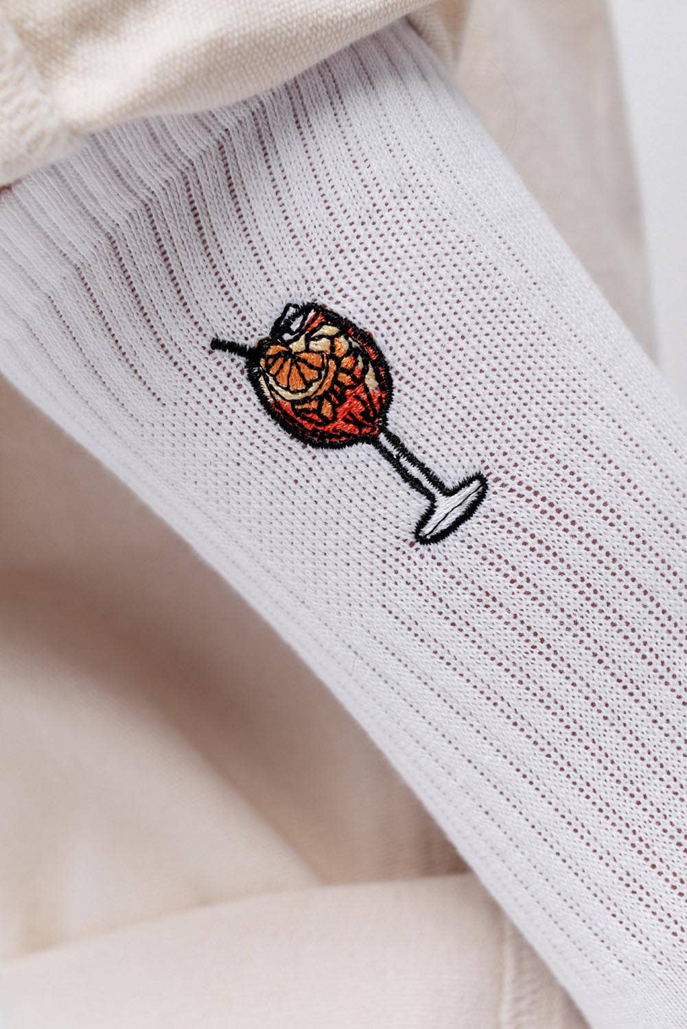 Spritz Embroidered Socks