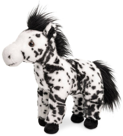 Peluche Cheval à pois noirs, debout